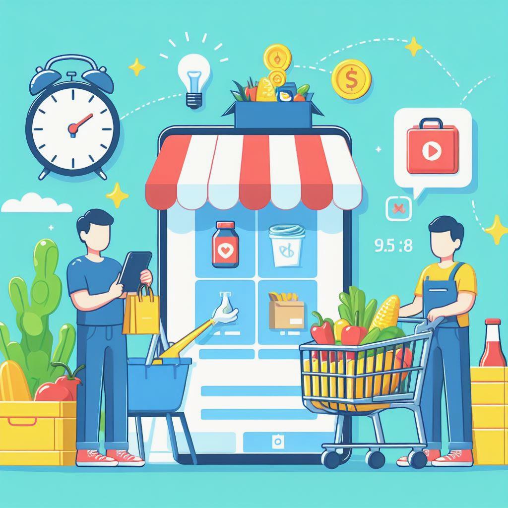 🌐 Умные онлайн-покупки в супермаркете: как сэкономить время и деньги: 📱 Выбор платформы для покупок: на что обратить внимание