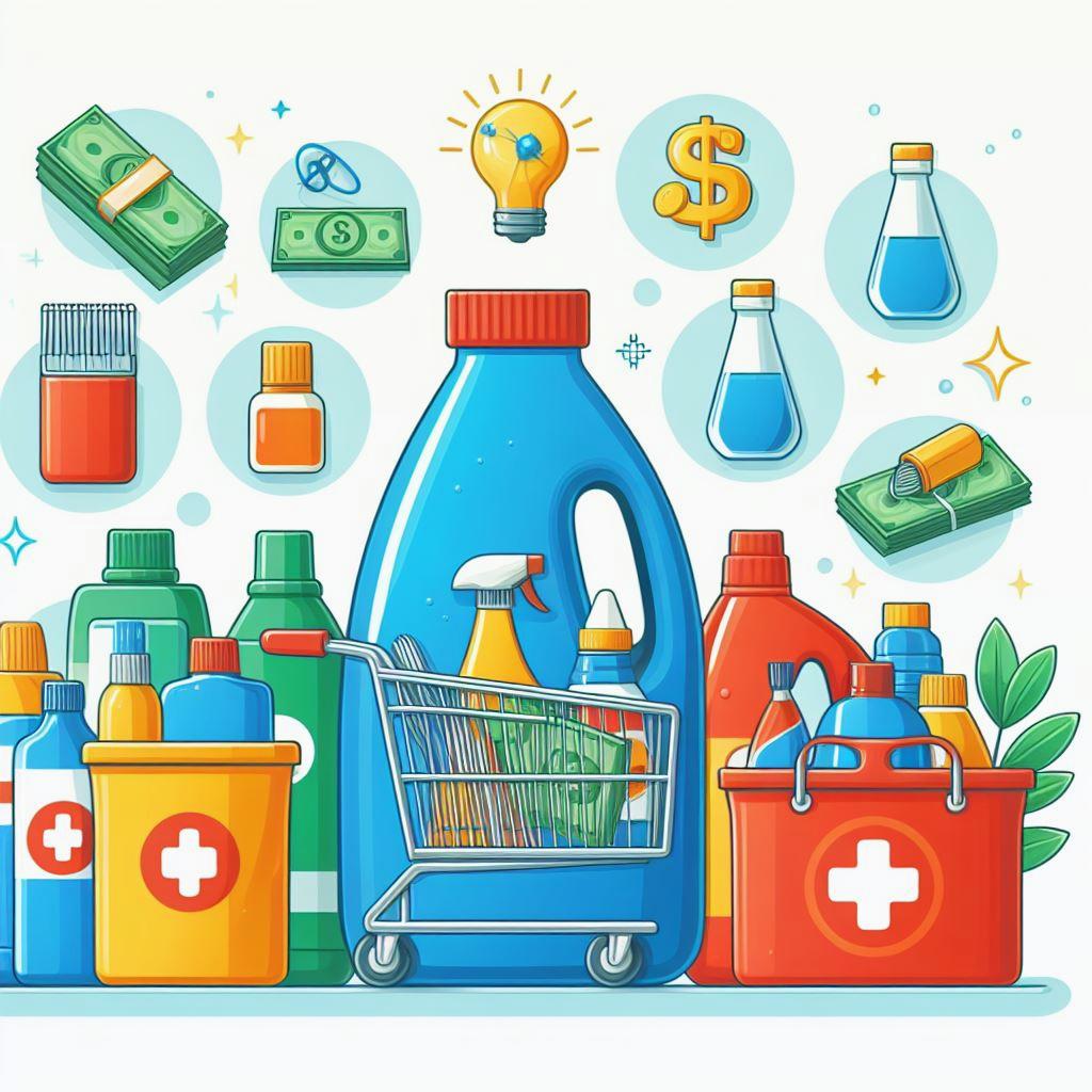 🧼 Как сэкономить на бытовой химии: эффективные стратегии покупки: ♻️ Экологичные и многоразовые альтернативы