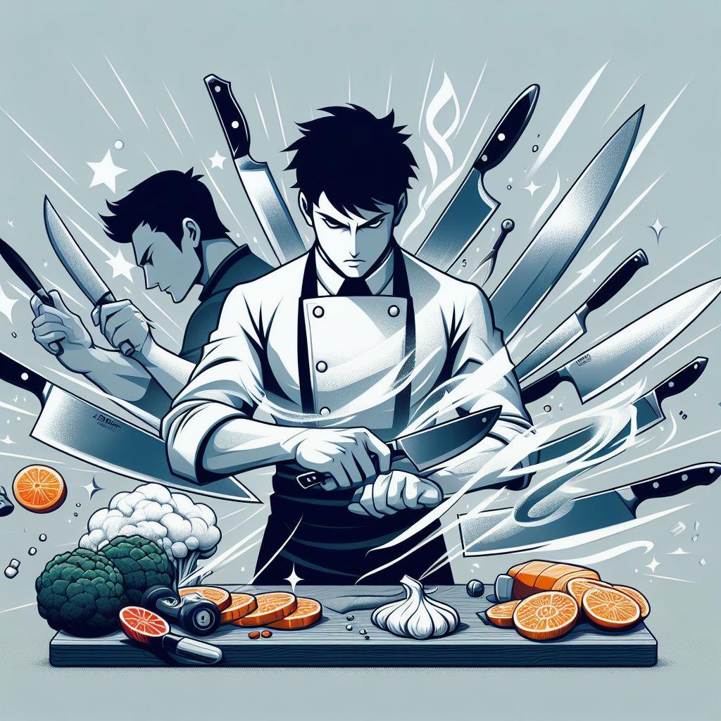 🔪 Полное руководство по кухонным ножам: выбор, уход и техники нарезки: 🍽 Типы кухонных ножей и их предназначение